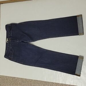 CAbi sz 8 straight leg jeans